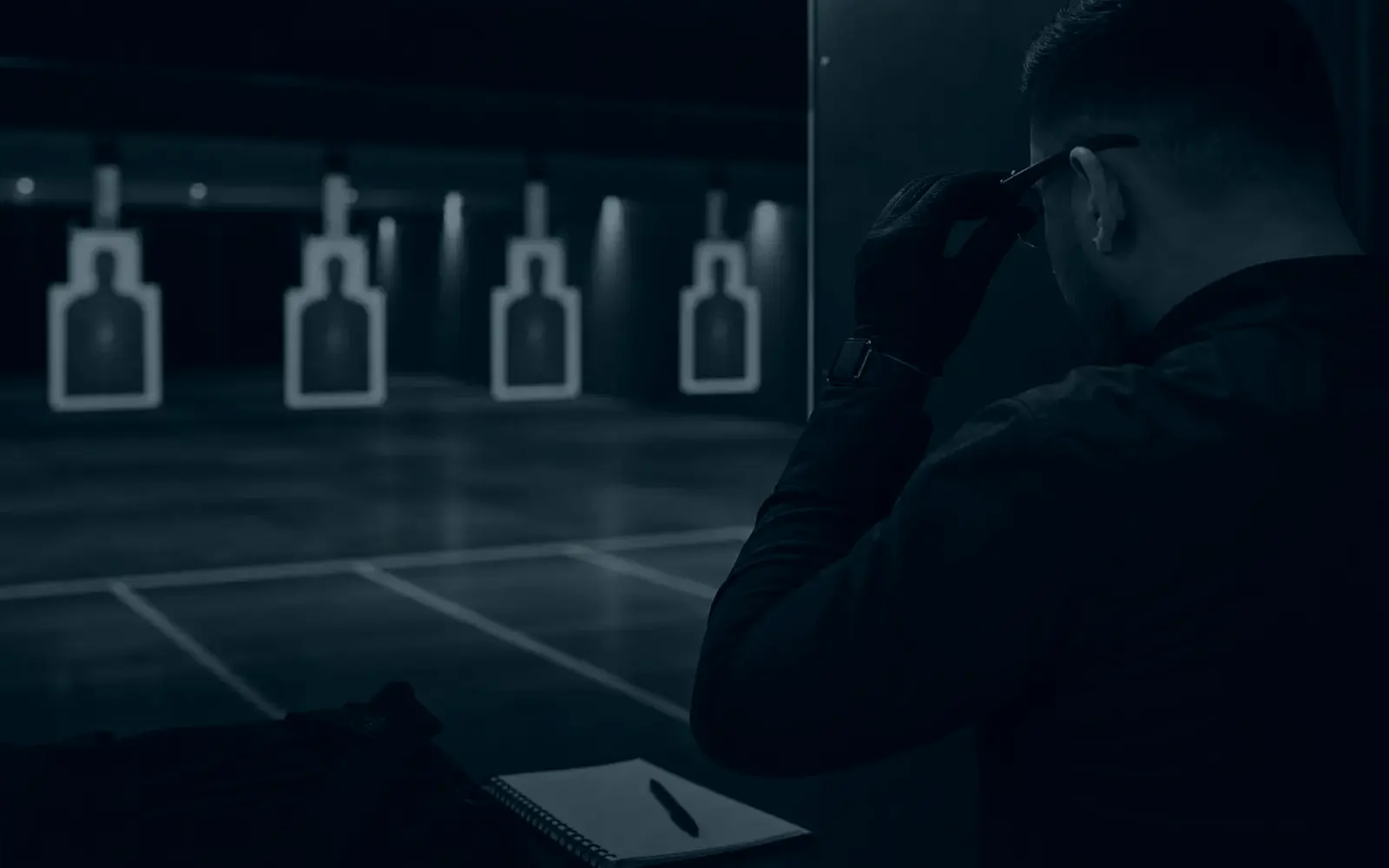 Tactical training concept image focused on precision