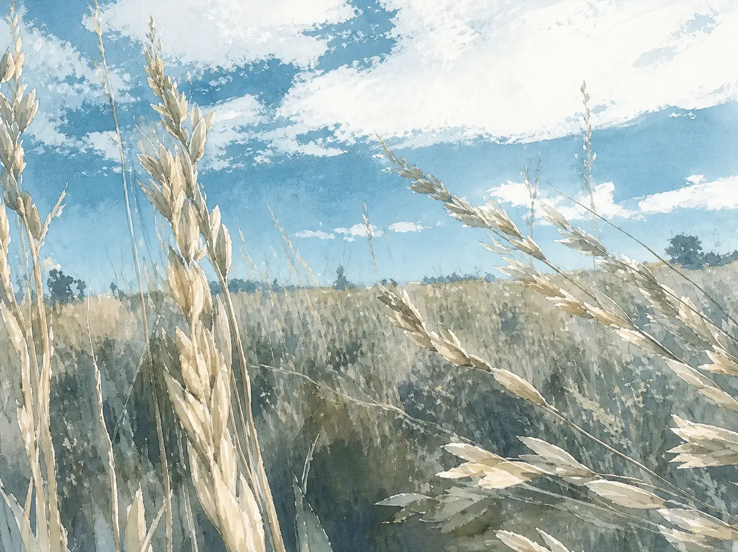Silver-blue illustrated scene for Walking The Northern Territory